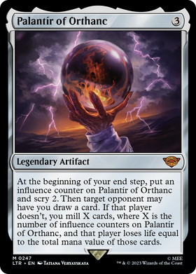 PalantÃr of Orthanc (LTR-247) - The Lord of the Rings: Tales of Middle-earth Foil