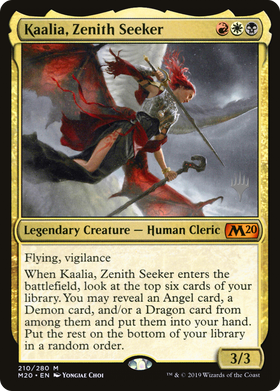 Kaalia, Zenith Seeker (PPM20-210P) - Core Set 2020 Promos Foil