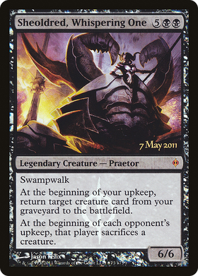 Sheoldred, Whispering One (PRE-73★) - New Phyrexia Promos Foil