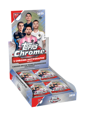 2025 Topps MLS Chrome Soccer Hobby Box