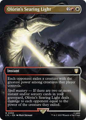 Olórin's Searing Light (LTC-503) - Tales of Middle-earth Commander (Borderless)