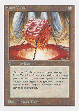Mana Vault (2ED-260) - Unlimited Edition