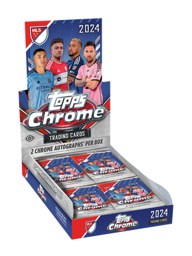 2024 Topps Chrome MLS Soccer Hobby Box