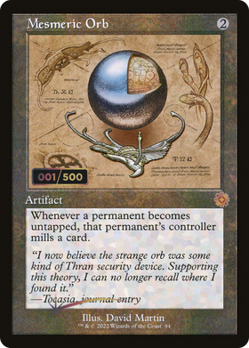 Mesmeric Orb (BRR-94Z) - The Brothers' War Retro Artifacts Foil