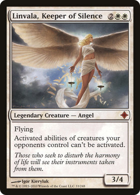 Linvala, Keeper of Silence (ROE-033) - Rise of the Eldrazi
