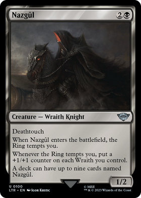 Nazgûl (LTR-100) - The Lord of the Rings: Tales of Middle-earth Foil