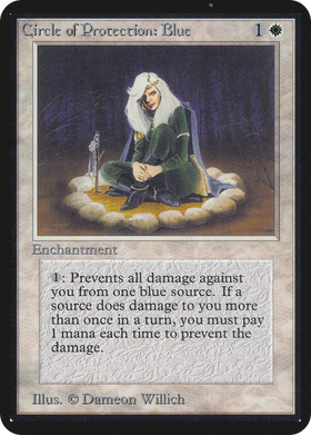 Circle of Protection: Blue (LEA-010) - Limited Edition Alpha