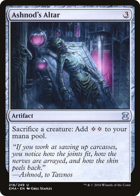 Ashnod's Altar (EMA-218) - Eternal Masters Foil