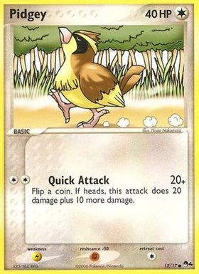 Pidgey (12/17) - POP Series 4