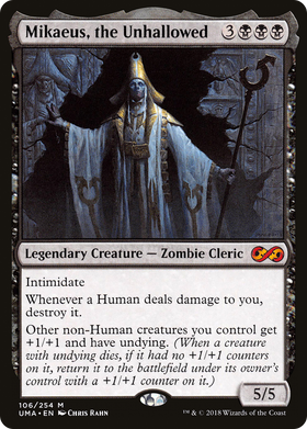 Mikaeus, the Unhallowed (UMA-106) - Ultimate Masters Foil