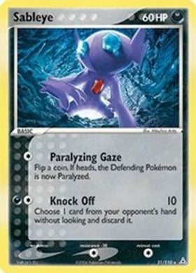 Sableye (31/110) - Holon Phantoms Reverse Holofoil