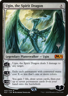 Ugin, the Spirit Dragon (PPM21-01P) - Core Set 2021 Promos