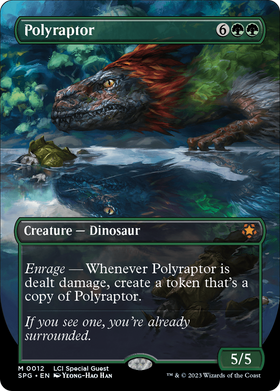 Polyraptor (SPG-012) - Special Guests (Borderless) Foil