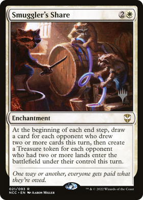 Smuggler's Share (PPSNC-21P) - New Capenna Commander Promos Foil