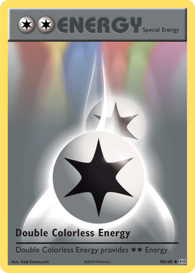 Double Colorless Energy 90 108 Evolutions