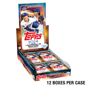 2024 Topps Update Series Baseball Hobby 12 Box Case