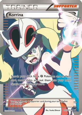 Korrina (Full Art) (111/111) - XY Furious Fists Holofoil