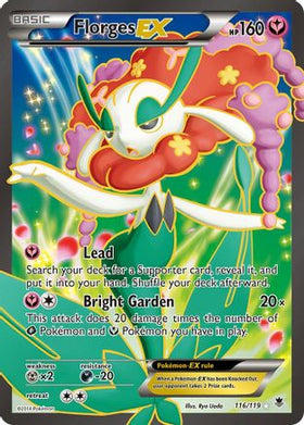 Florges EX (Full Art) (116/119) - XY Phantom Forces Holofoil