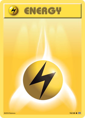Lightning Energy 94 108 Evolutions Reverse Holofoil