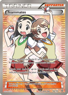 Teammates (Full Art) (160/160) - XY Primal Clash Holofoil