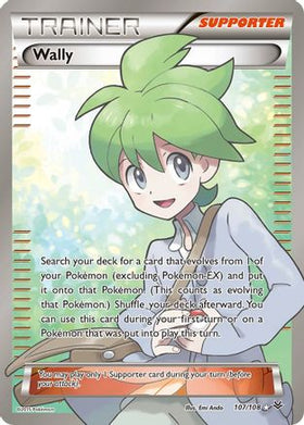Wally (Full Art) (107/108) - XY Roaring Skies Holofoil