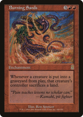 Burning Sands (ODY-180) - Odyssey Foil