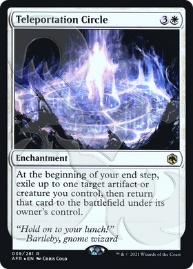 Teleportation Circle (AFR&-39A) - Adventures in the Forgotten Realms Promos Foil