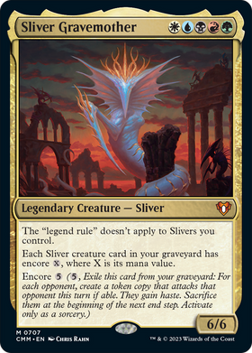 Sliver Gravemother (CMM-707) - Commander Masters Foil