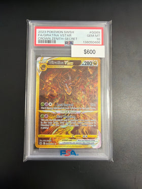 Pokemon Giratina VSTAR Secret #GG69 PSA 10