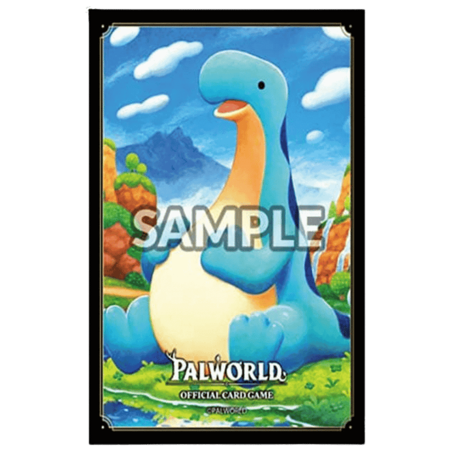 Palworld Official Card Game: Relaxaurus - Hungry Gunner - Card Sleeves (75ct) (PREORDER)