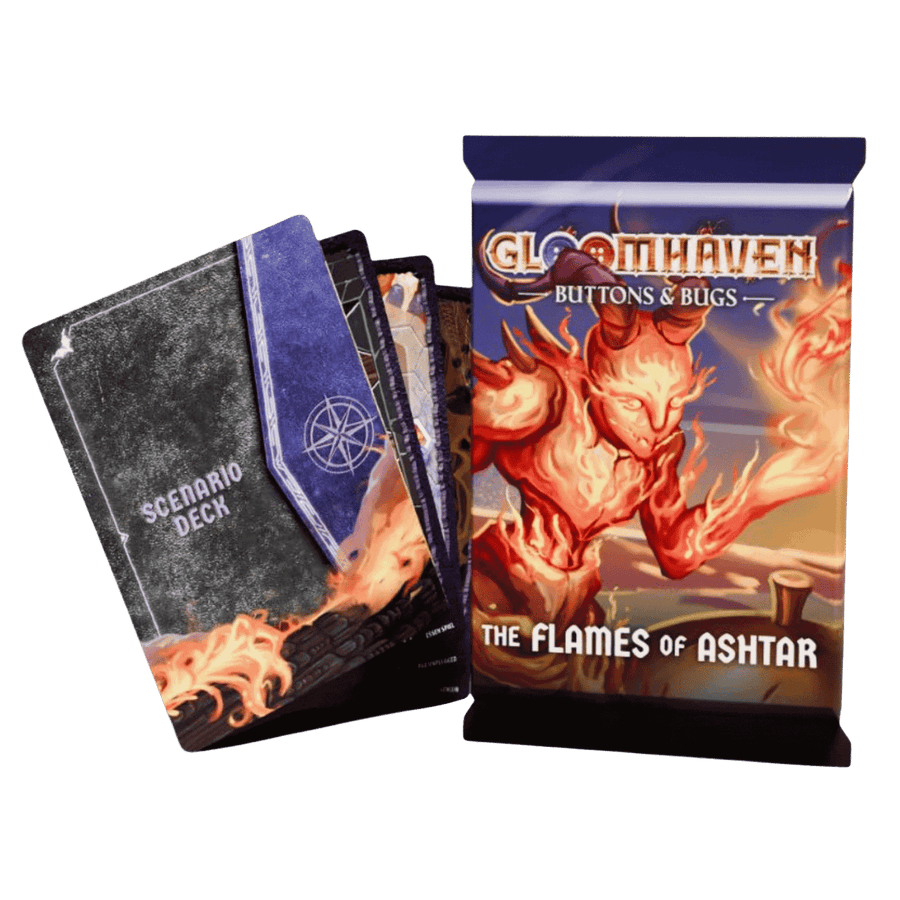 Gloomhaven: Buttons & Bugs - The Flames of Ashtar Expansion (PREORDER)