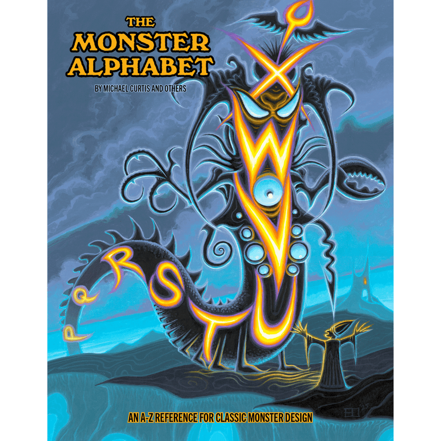 The Monster Alphabet (Oversized Edition) (PREORDER)