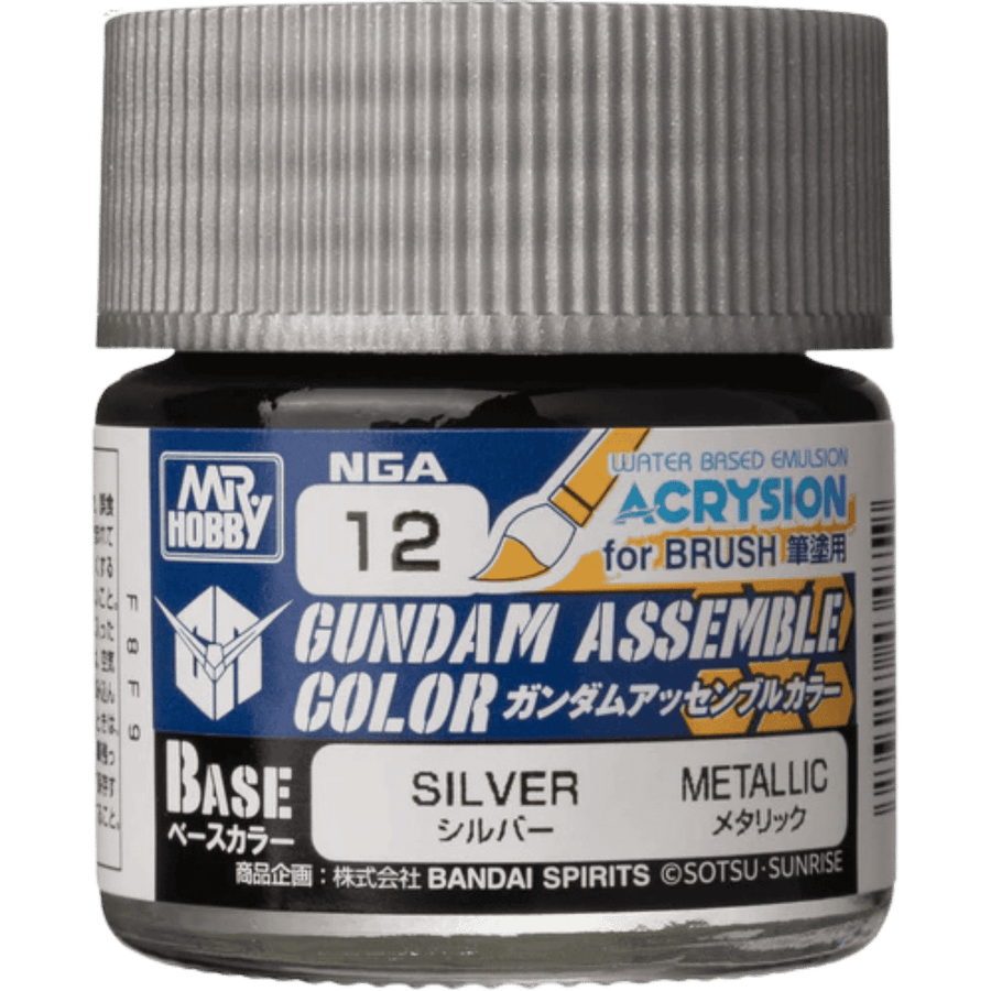 Gundam Assemble Color: Base Matte - Silver (PREORDER)