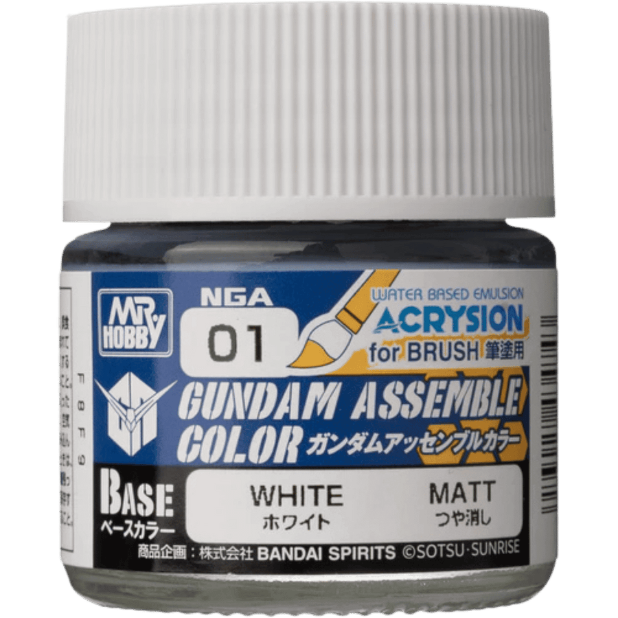 Gundam Assemble Color: Base Matte - White (PREORDER)