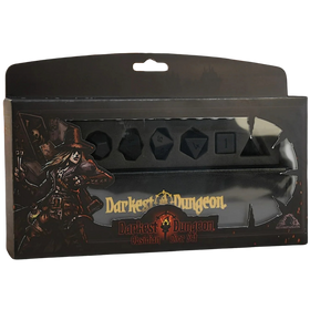 Darkest Dungeon: Obsidian Dice Set (7ct) (PREORDER)