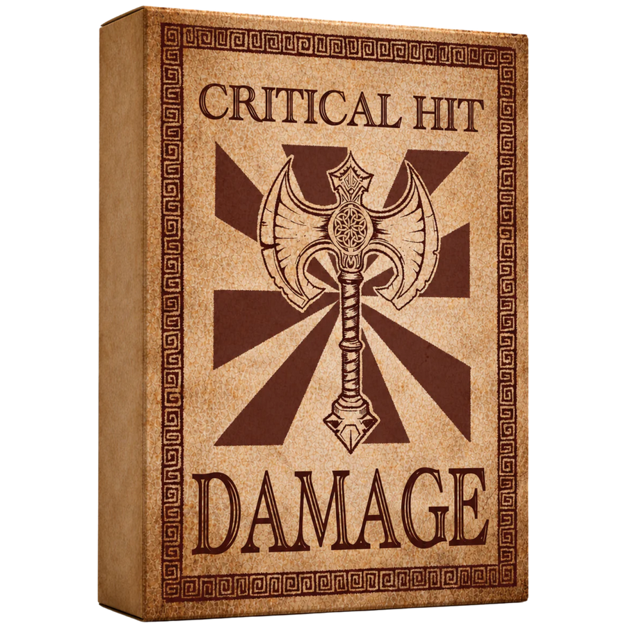 Critical Hit Damage Deck (5E) (PREORDER)
