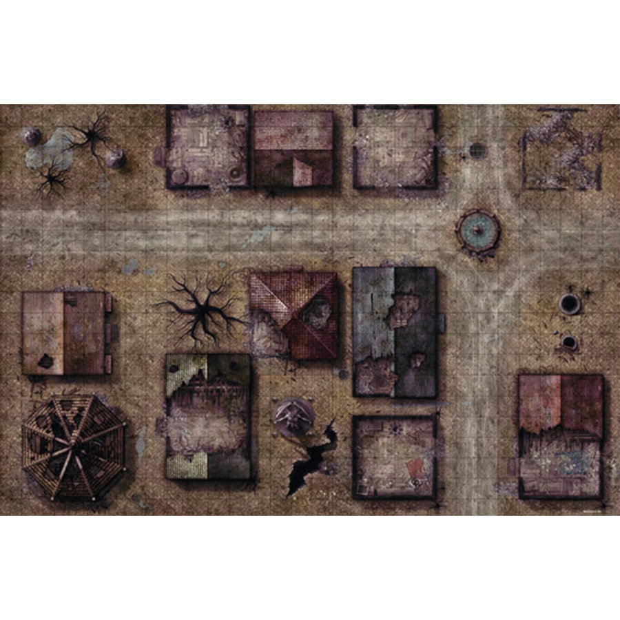 Gale Force 9: RPG Mat - Abandoned Hamlet (PREORDER)