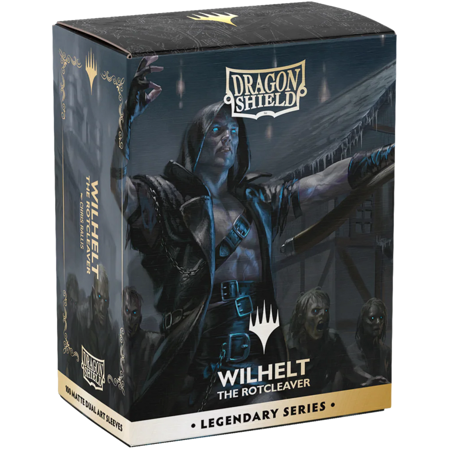 Dragon Shield: MTG Legendary Series "Wilhelt, the Rotcleaver" - Matte Dual Art Sleeves (100ct) (PREORDER)