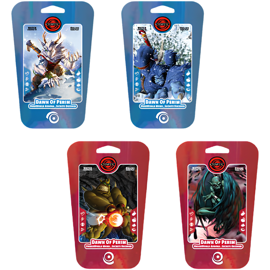 Chaotic TCG: Dawn of Perim - Secrets Decoded - Foundation Deck (Set of 4) (PREORDER)