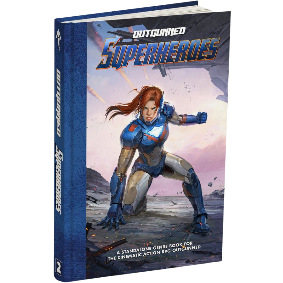 Outgunned Superheroes RPG: Core Rulebook (PREORDER)