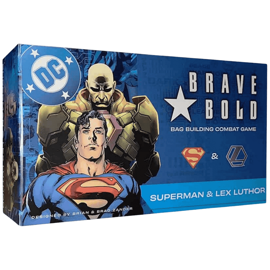 Brave & Bold: Bag Building Combat Game: Superman & Lex Luthor 2-Player Set (PREORDER)