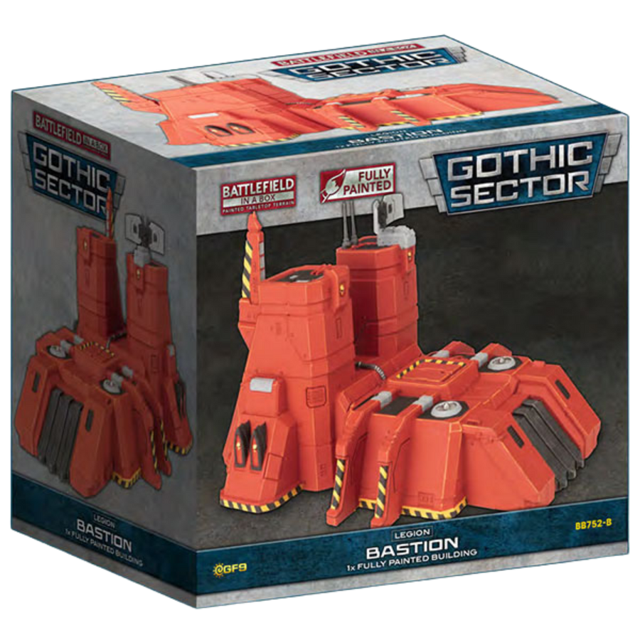 Battlefield in a Box: Gothic Sector - Legion Bastion (Red) (PREORDER)