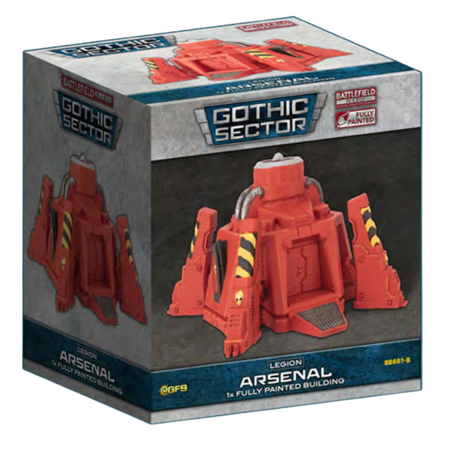 Battlefield in a Box: Gothic Sector - Legion Arsenal (Red) (PREORDER)