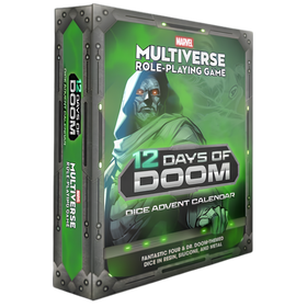 FanRoll: Marvel Multiverse RPG 12 Days of Doom - Advent Dice Calendar (PREORDER)