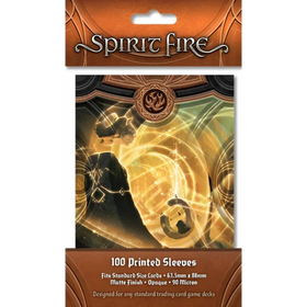 Spirit Fire: Opaque Printed Card Sleeves - Planetarium (Gold) (100ct) (Add to cart to see price) (PREORDER)