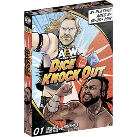 AEW Dice Knock Out: Set 01 - Hangman Adam Page vs Swerve Strickland (PREORDER)