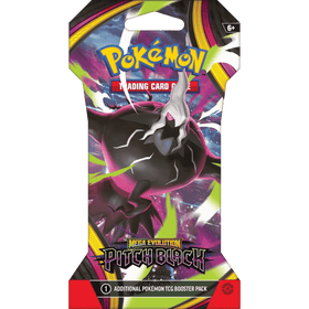 Pokemon Mega Evolution Pitch Black Sleeved Booster Pack