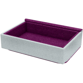 Dragon Shield: Dragon Tray - Dice Tray - Purple & Frost (PREORDER)
