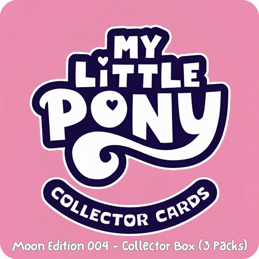 My Little Pony Collectible Cards: Friendship Eternal Cards - Moon Edition 004 - Collector Box (3 Packs) (PREORDER)