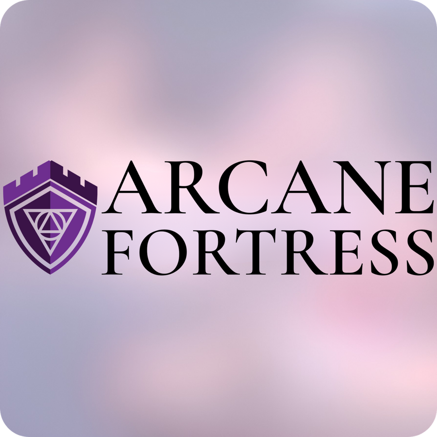 Arcane Fortress Binder: Solid Color Red - Zippered, Toploader (4-Pocket) (PREORDER)